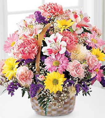 Basket Of Cheer™ Bouquet