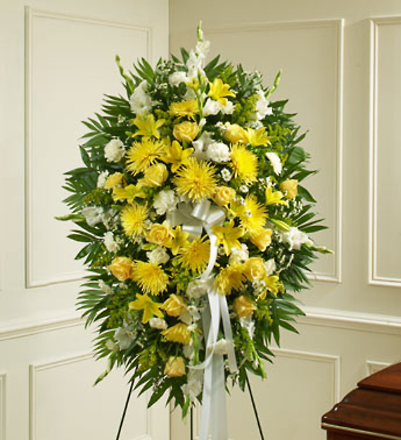 Yellow Standing Spray