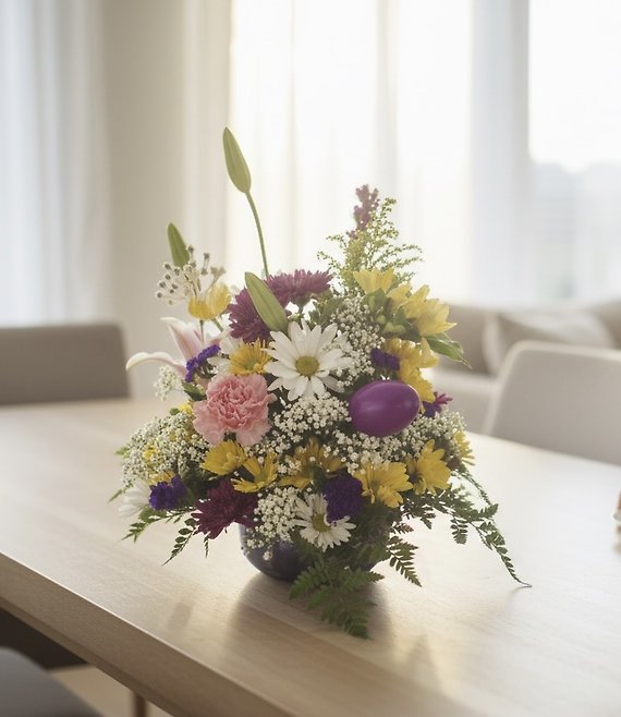 Pequa Easter basket arrangement