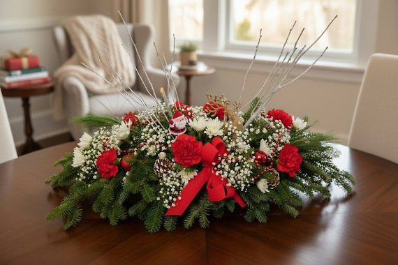 Pequa Christmas Centerpiece 1