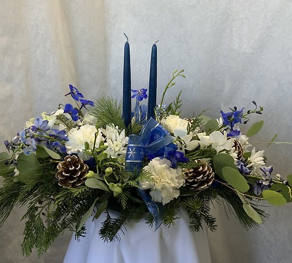 Hanukkah dble candle