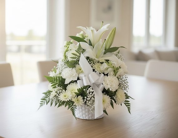 Pequa White Basket 002