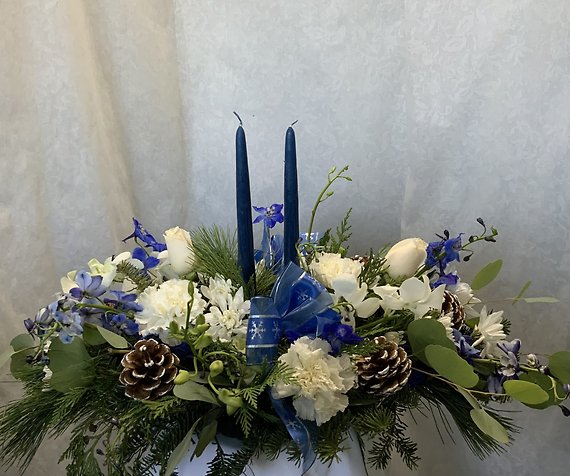 Hanukkah dble candle 2