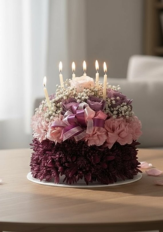 BIRTHDAY CAKE PURPLE