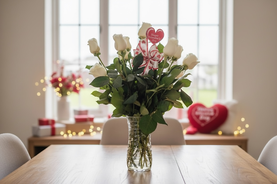 R12V White Roses NO BB