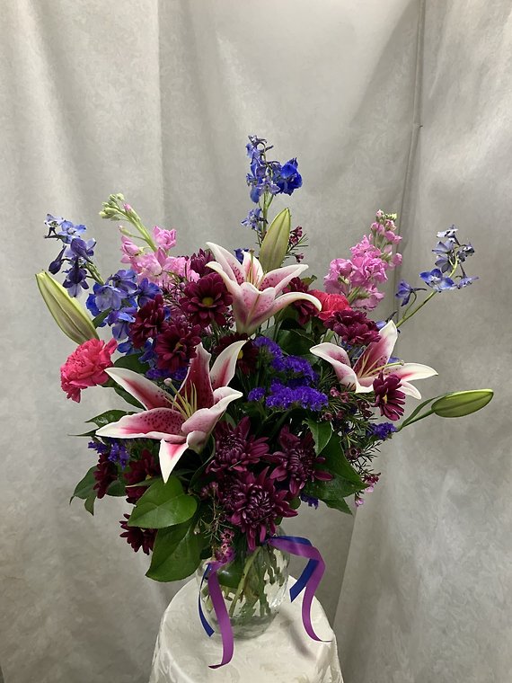 P-Jewel Tones Bouquet
